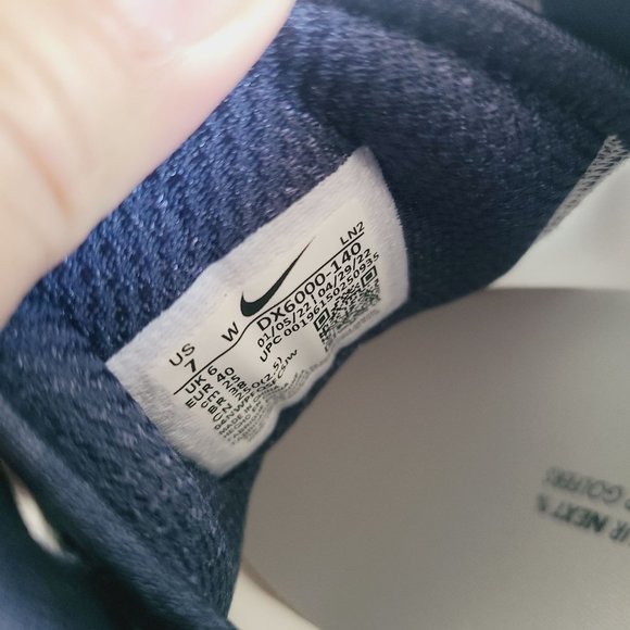 NEW Nike Air Zoom Infinity Tour NEXT% Golf Shoes DX6000-140 Size 7 Wide White - Picture 7 of 7